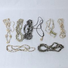 Nice Vintage SeaShell Necklace Lot Island Beach Surfer Tropic Fashion Lot of 8