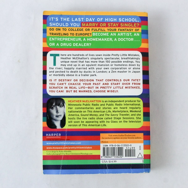 Pretty Little Mistakes A Do Over Novel Heather McElhatton 2007 HarperCollins PB