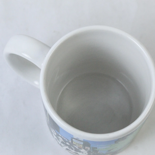 1999 Coffee Cup Mug Road Trip Cows Travelin' East Sherwood Brands of RI Inc