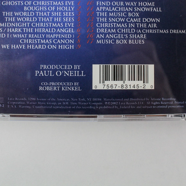 Trans Siberian Orchestra The Christmas Attic Audio CD Lava 2002 Holiday Music