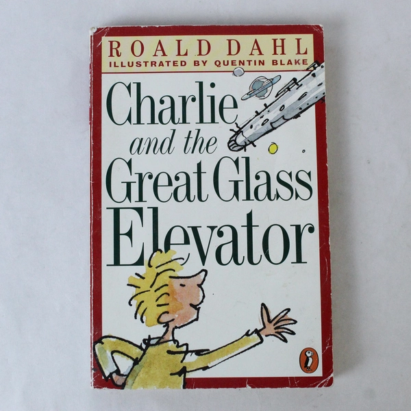 Charlie and the Great Glass Elevator Roald Dahl 1998 Puffin Paperback
