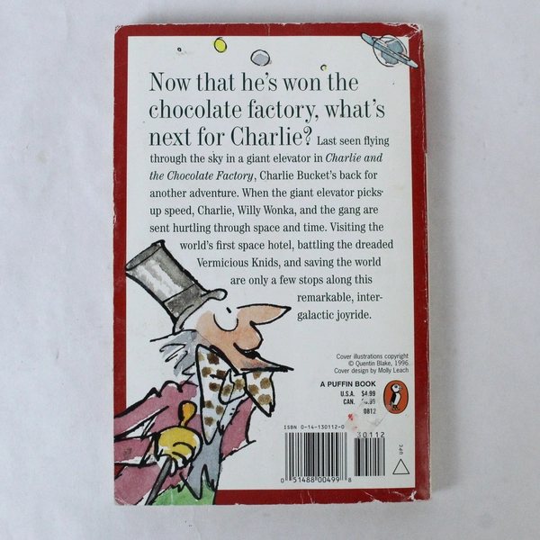 Charlie and the Great Glass Elevator Roald Dahl 1998 Puffin Paperback