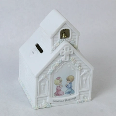 Enesco Precious Moments Generous Blessings Tithe Bank Church 1999
