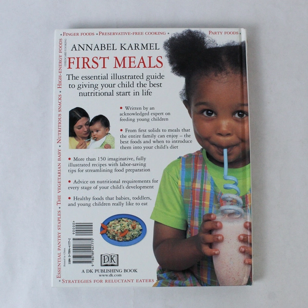 First Meals by Annabel Karmel 1999 Hardcover Dorling Kindersley