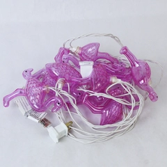 Pink Flamingo String Lights 10 Bulbs Indoor Party Decor Summer Lighting