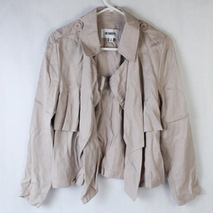 BB Dakota Light Pink Open Front Blazer Jacket Women's Size Small Lyocell