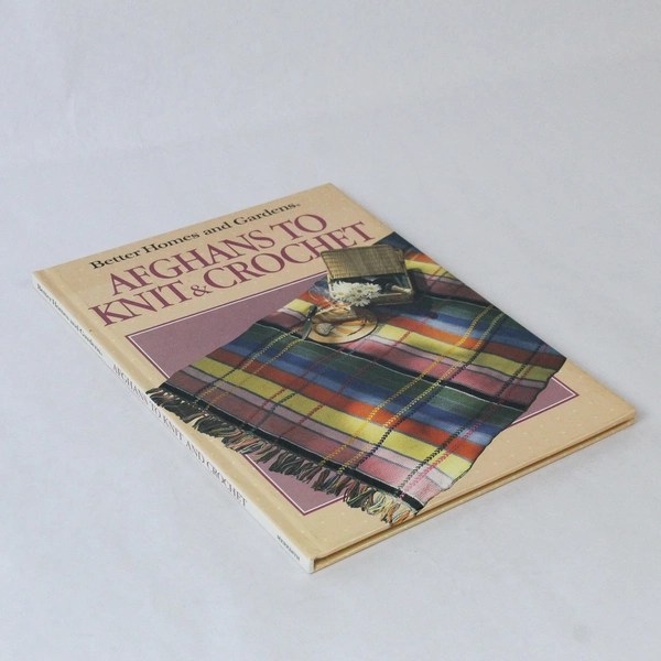 Afghans To Knit And Crochet Better Homes and Gardens Hardcover 1987 Meredith Cor
