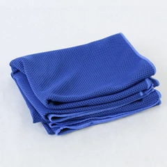 Lot of 2 Cala Cooling Technology Scarf Wrap Blue Solid Pattern Unisex