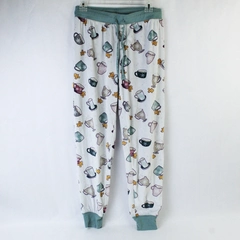 Secret Treasures Pajama Lounge Pants Woman's Size Small White Hot Cocoa
