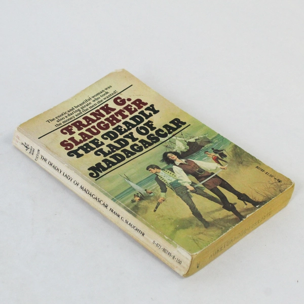 The Deadly Lady Of Madagascar Frank G. Slaughter 1976 Pocket Books PB
