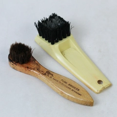 Vintage Lot of 2 West Germany Bristles Hush Puppies Shoe Brush Shoe Horn