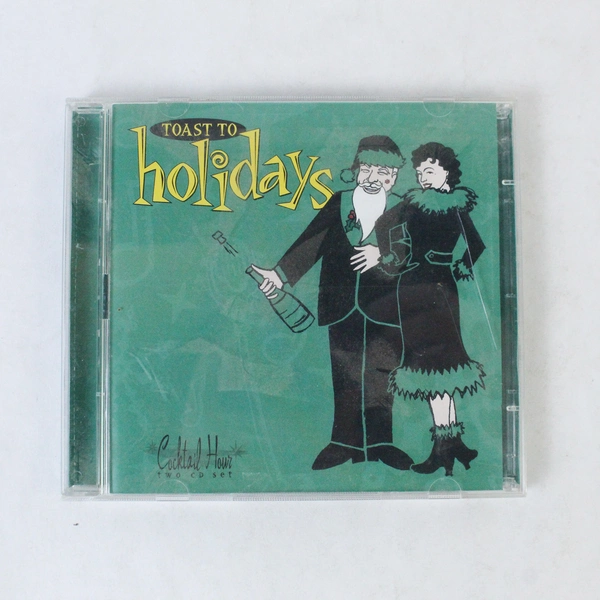 Toast To Holidays Cocktail Hour 2 CDs by Various Artists 2001 Allegro Corp