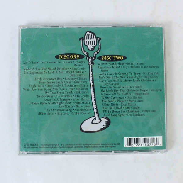 Toast To Holidays Cocktail Hour 2 CDs by Various Artists 2001 Allegro Corp