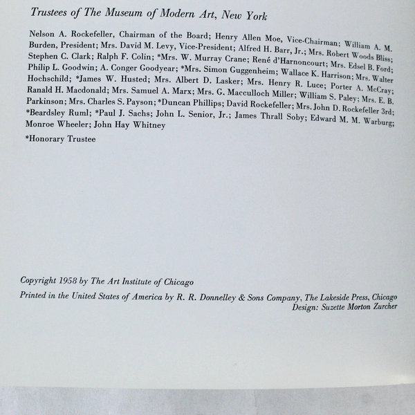 Seurat Paintings And Drawings 1958 Exhibition Catalogue Daniel Catton Rich Ed PB