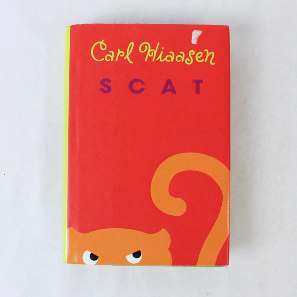 Scat Carl Hiaasen 2009 Hardcover Dust Jacket Alfred A Knopf First Edition