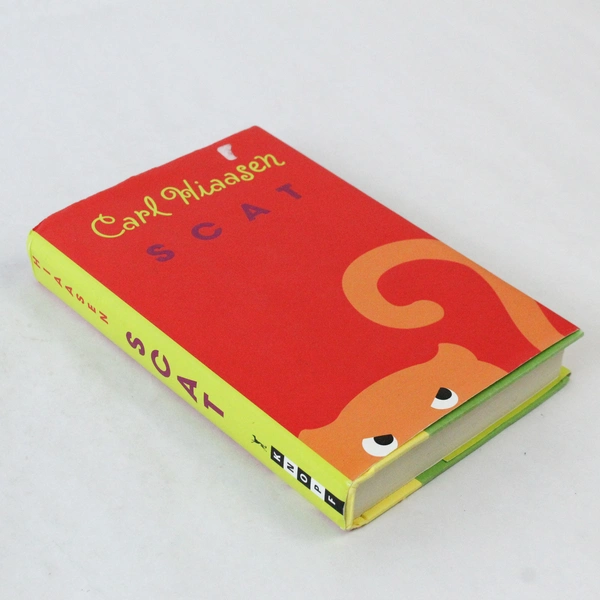 Scat Carl Hiaasen 2009 Hardcover Dust Jacket Alfred A Knopf First Edition