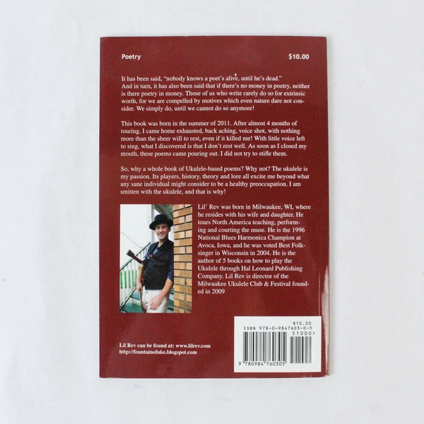 Ukulele Nation The Poetry of Uke by Lil Rev Paperback 2011