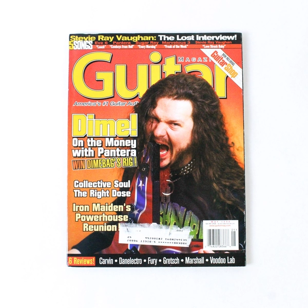 Guitar Magazine May 1999 Dime Pantera Iron Maiden Collective Soul