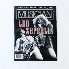 Musician Magazine July 1992 Led Zeppelin Uncensored Faith No More Pearl Jam