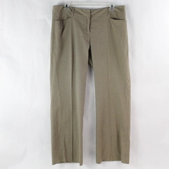 Michael Kors Grammercy Fit Brown Houndstooth 12P Suit Dress Pants