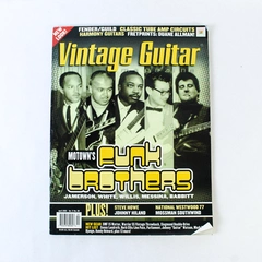 Vintage Guitar Magazine April 2003 Motown's Funk Brothers Steve Howe