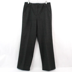 Larry Levine Stretch Dark Gray Dress Pants Women’s Size 10