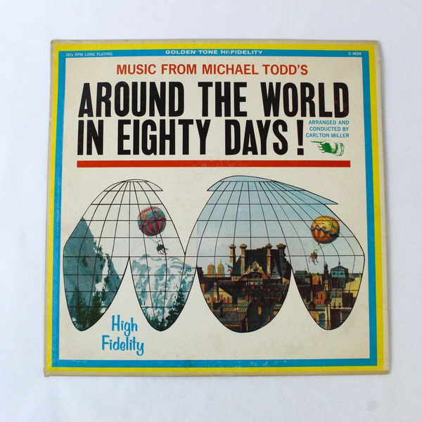 Music From Michael Todd's Around The World In Eighty Days LP Single Vinyl 12in