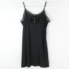 Jones New York Camisole Women's Size Medium Black White Polka Dots