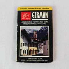 Living Language Plus German 1990 Crown Publishers One Cassette and Book