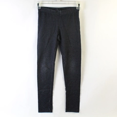 Cat & Jack Girls' Size Medium 7/8 Navy Blue Stretchy Pull On Leggings