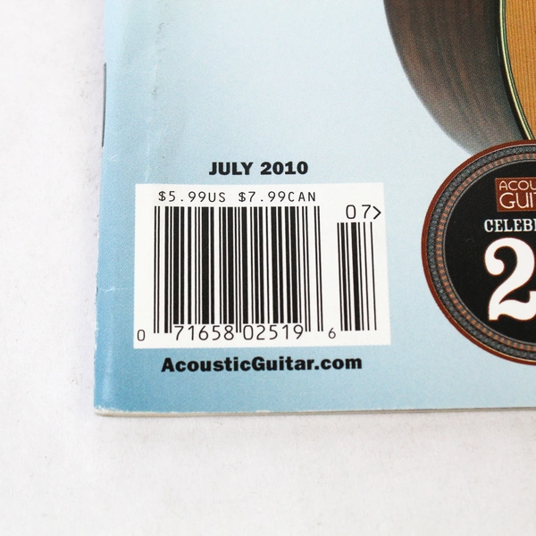 Acoustic Guitar Magazine July 2010 M Ward Zooey Deschanel Vintage Pop