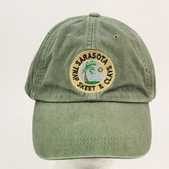 Adams Fashion Headwear Sarasota Trap Skeet and Clays Green Baseball Hat