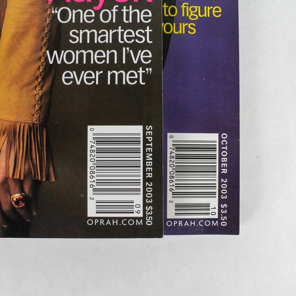 Lot of 3 O the Oprah Magazine Sept and Oct 2003 Magazines and Supplement to O