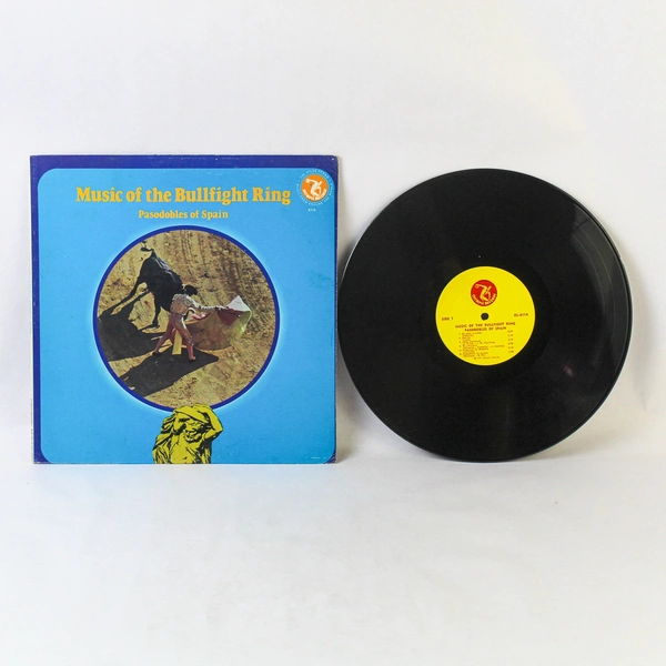 Music of the Bullfight Ring Pasodobles of Spain LP Record Vinyl Olympic OL-6114