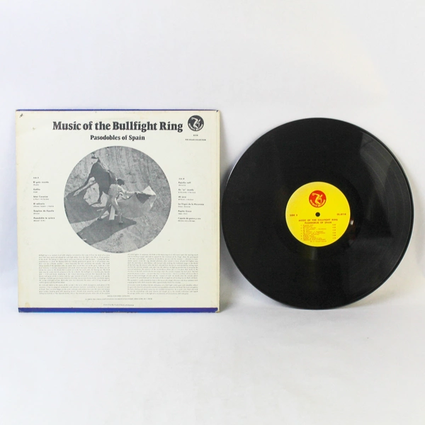 Music of the Bullfight Ring Pasodobles of Spain LP Record Vinyl Olympic OL-6114