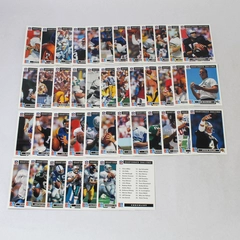 Lot Of 42 1991 Dominos Pizza Quarterback Challenge Football NFL Starter Set
