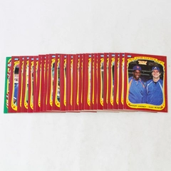 Lot Of 28 Cards 1987 Fleer Star Stickers MLB Baseball Trading Cards With Case