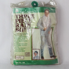 Vintage Academy Broadway Three Piece Rain Suit Waterproof XL Opened