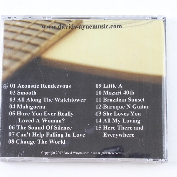 David Wayne Acoustic Rendezvous CD 2007 David Wayne Music
