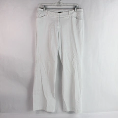 Worthington Modern Fit Women's Petite White Straight Leg Pants Size 10P