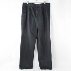 Vintage Farah Clothing Co Men's 100% Cotton Dark Blue Dress Slacks Size 36x32