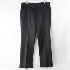 Dockers Men's Classic Black Dress Pants Slacks Size 36x32 100% Cotton 