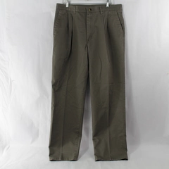 Wrangler Men's Ultimate Khakis Pants Dark Gray Size 36x32 100% Cotton