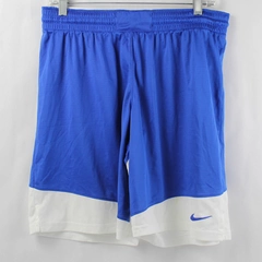Nike Dri-Fit Blue and White Athletic Shorts Women's Large