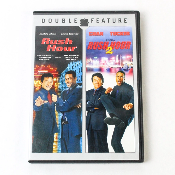 Rush Hour and Rush Hour 2 DVD 2008 Newline Two Disc Set Chris Tucker