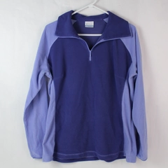 Columbia Sportswear Company Women's Purple Collar Fleece Zip Up Jacket Size XL