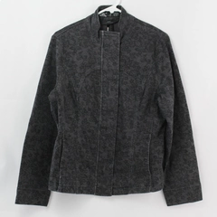 French Dressing Jeans Full-zip Button Down Cotton Jacket Women's Size Medium