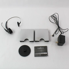 Jabra Engage 65 GN9120 Headset 2 Docking Stations And AC Adapter Untested