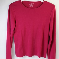 Jones New York Sport Pink Long-sleeve Cotton Shirt Women's Size Large