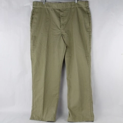Dickies Beige Flat Front Men's Dress Pants Trousers Size 40x30